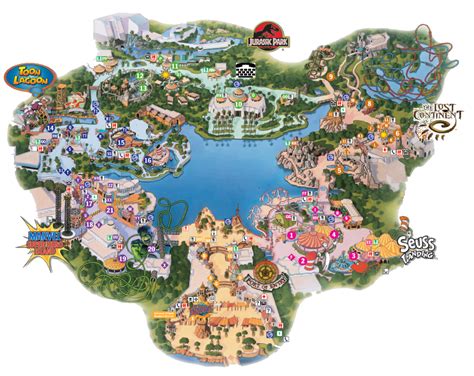 Future of MAP and its potential impact on project management Universal Islands Of Adventure Map